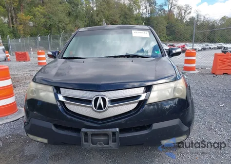 2007 Acura Mdx Technology Package from USA, damaged, VIN 2HNYD28347H511339